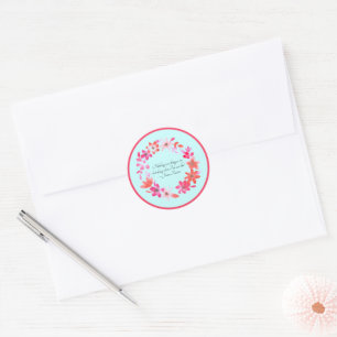 Jane Austen Self-Care Quote – Mansfield Park  Classic Round Sticker