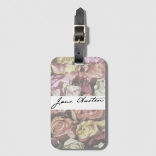 Jane Austen Signature Luggage Tag