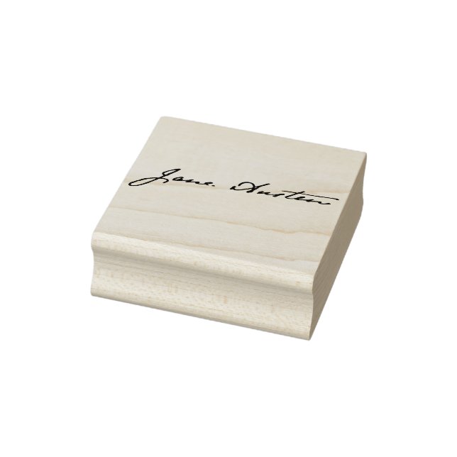 Jane Austen Signature Rubber Stamp (Stamp)