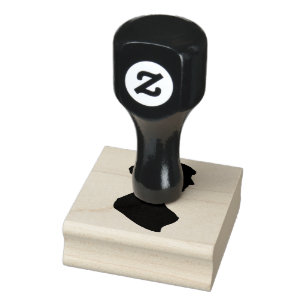 Jane Austen Silhouette Rubber Stamp