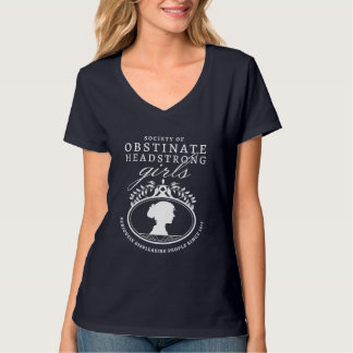 Jane Austen Society of Obstinate Headstrong Girls T-Shirt