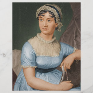 Jane Austen stationery Custom Letterhead
