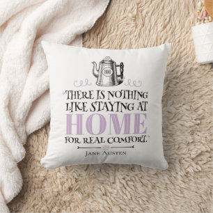 Jane Austen - Staying at Home - Coffee Pot Cushion