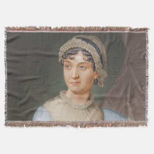 Jane Austen Throw Blanket