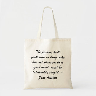 Jane Austen tote Bag