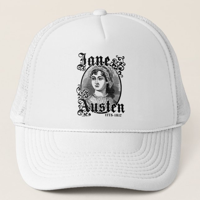 Jane Austen Trucker Hat (Front)