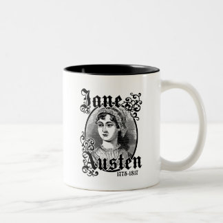 Jane Austen Two-Tone Coffee Mug