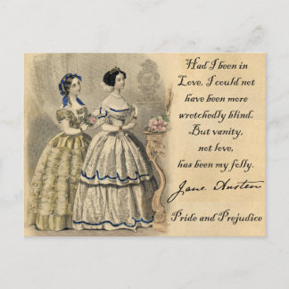 Jane Austen: Vanity Postcard