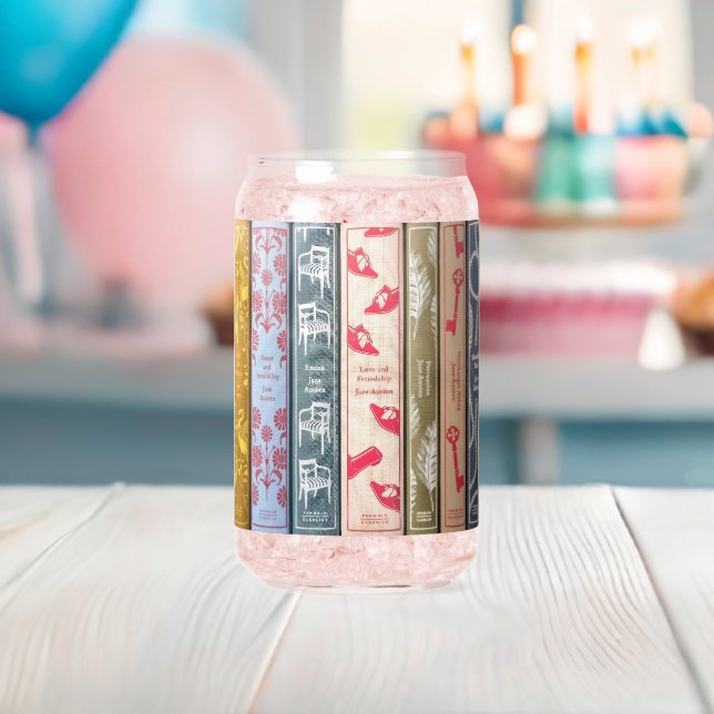 Jane Austen's books Can Glass (Insitu (Baby Shower))