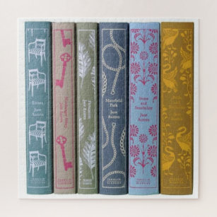 Jane Austen's books Jigsaw Puzzle