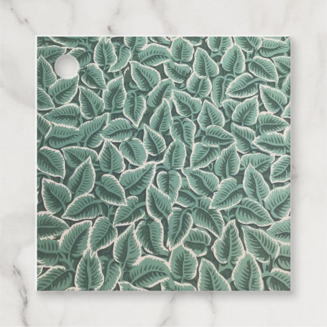 Jane Austen's Home Wallpaper Favour Tags (Front)