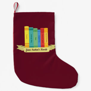 Jane Austen's Novels III Small Christmas Stocking