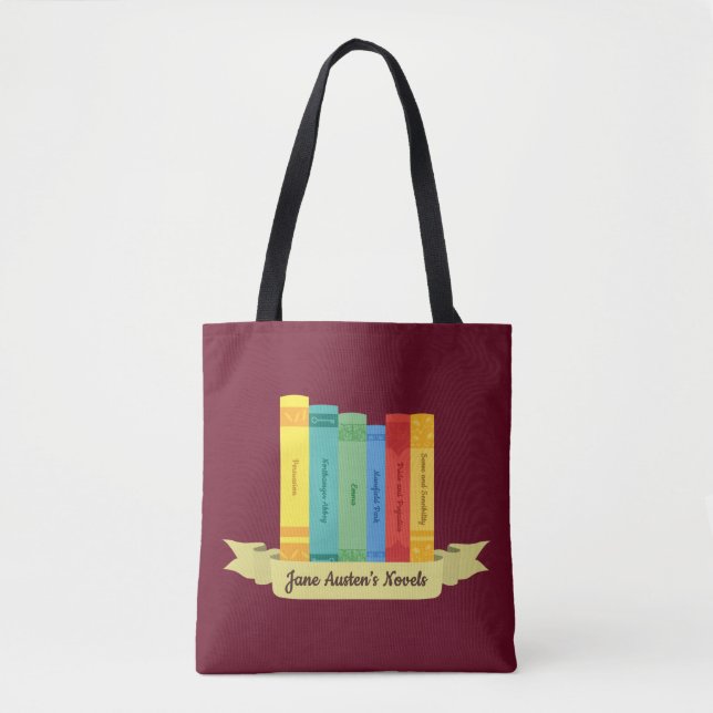 Jane Austen's Novels III Tote Bag (Front)