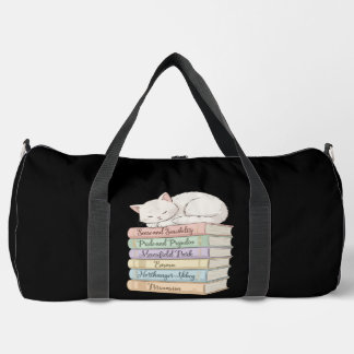 Jane Austen's Novels IX Duffle Bag