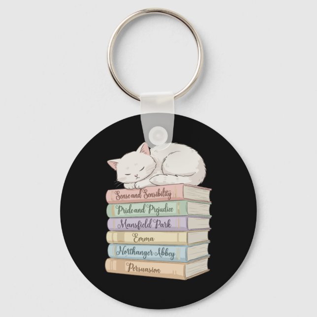 Jane Austen's Novels IX Key Ring (Front)