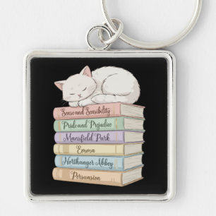 Jane Austen's Novels IX Key Ring