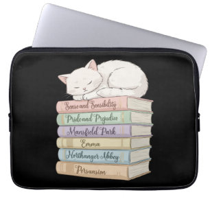 Jane Austen's Novels IX Laptop Sleeve