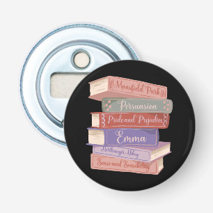 Jane Austen's Novels V Bottle Opener