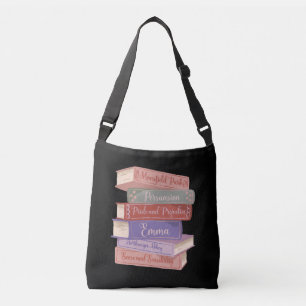 Jane Austen's Novels V Crossbody Bag