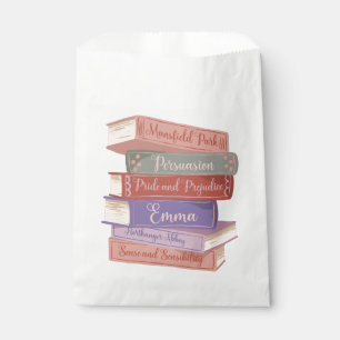 Jane Austen's Novels V Favour Bags