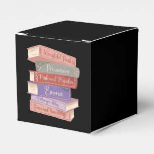 Jane Austen's Novels V Favour Box