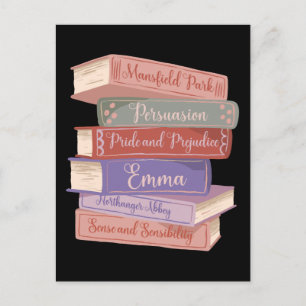 Jane Austen's Novels V Postcard