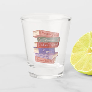 Jane Austen's Novels V Shot Glass