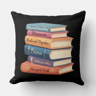 Jane Austen's Novels VII Cushion