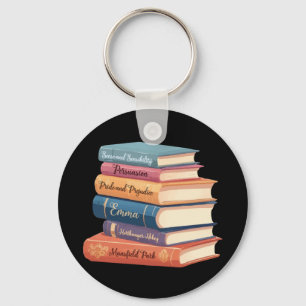 Jane Austen's Novels VII Key Ring