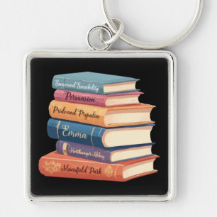 Jane Austen's Novels VII Key Ring