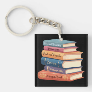 Jane Austen's Novels VII Key Ring