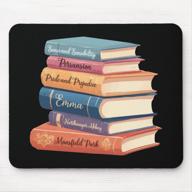 Jane Austen's Novels VII Mouse Mat (Front)
