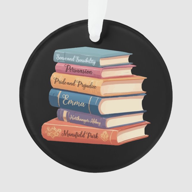 Jane Austen's Novels VII Ornament (Front)