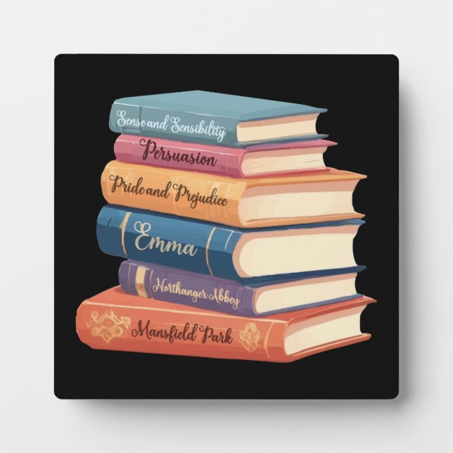 Jane Austen's Novels VII Plaque (Front)