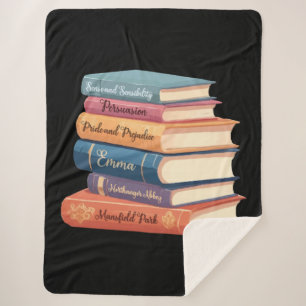 Jane Austen's Novels VII Sherpa Blanket