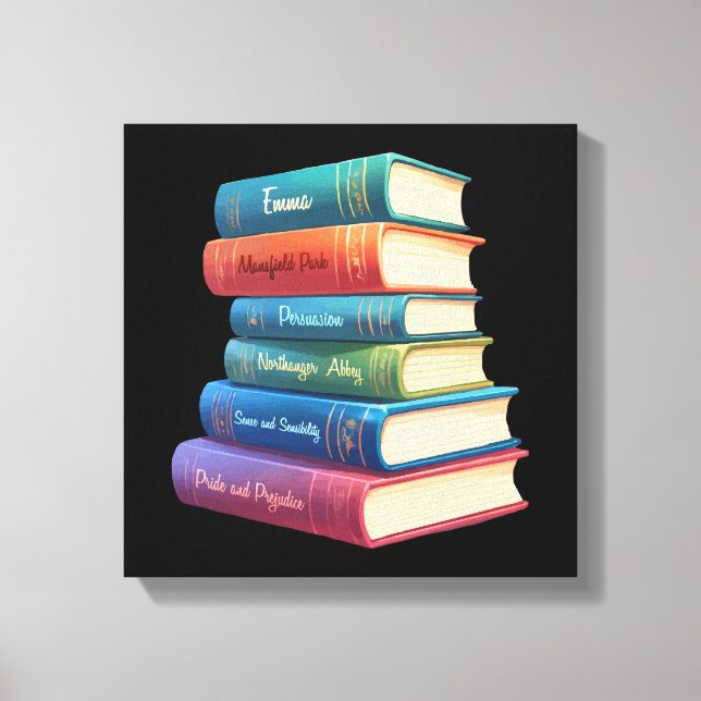 Jane Austen's Novels VIII Canvas Print (Front)