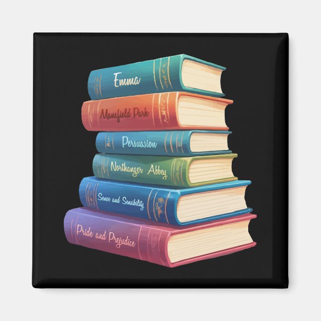Jane Austen's Novels VIII Magnet (Front)