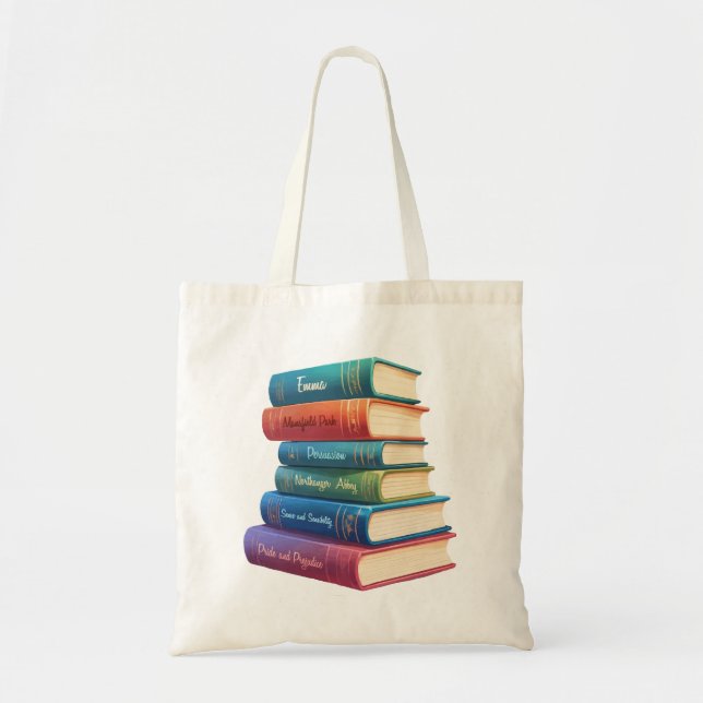 Jane Austen's Novels VIII Tote Bag (Front)