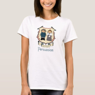 Jane Austen's Persuasion Crest flowy t shirt