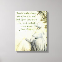 Jane Austen's Portrait +quote