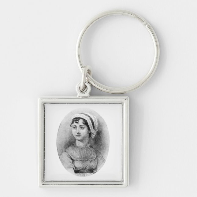 Jane Austen's Pride Key Ring (Front)