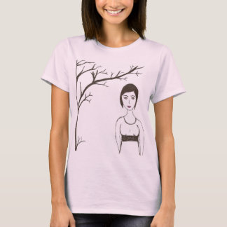 Jane Austen's rice Portrait T-Shirt