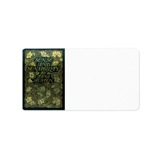 Jane Austen's Sense and Sensibility Label (Front)