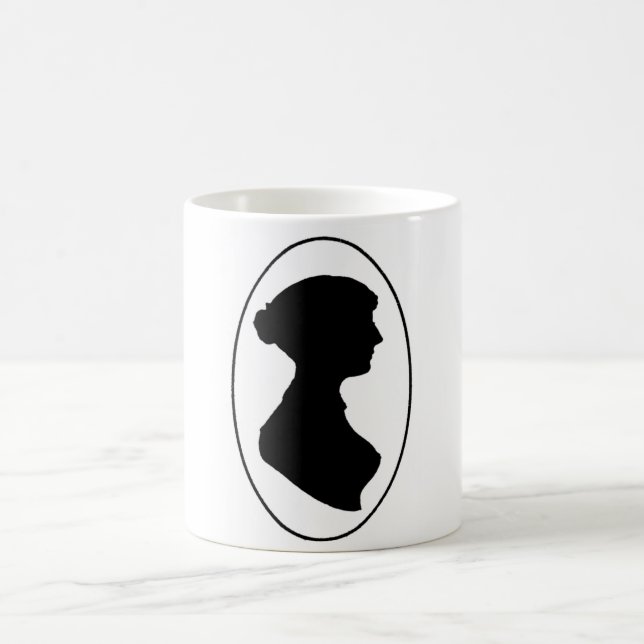 Jane Austen's Silhouette Magic Mug (Center)