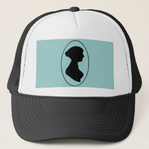 Jane Austen's Silhouette Trucker Hat