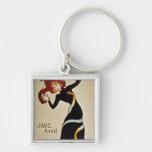 Jane Avril 1899 Key Ring
