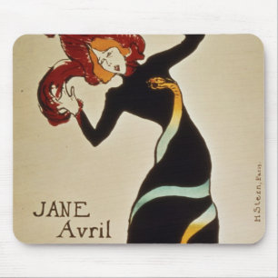 Jane Avril  1899 Mouse Mat