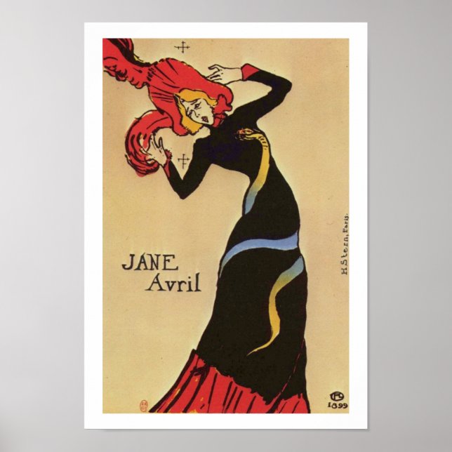 Jane Avril Poster (Front)