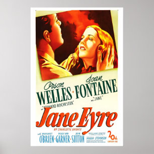 Jane Eyre 1943 POSTER PRINT 40s Vintage Hollywood