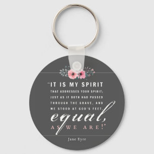 Jane Eyre - As We Are - Black Key Ring